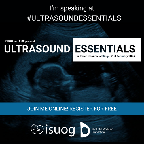 im speaking at Ultrasound Essentials 2025 